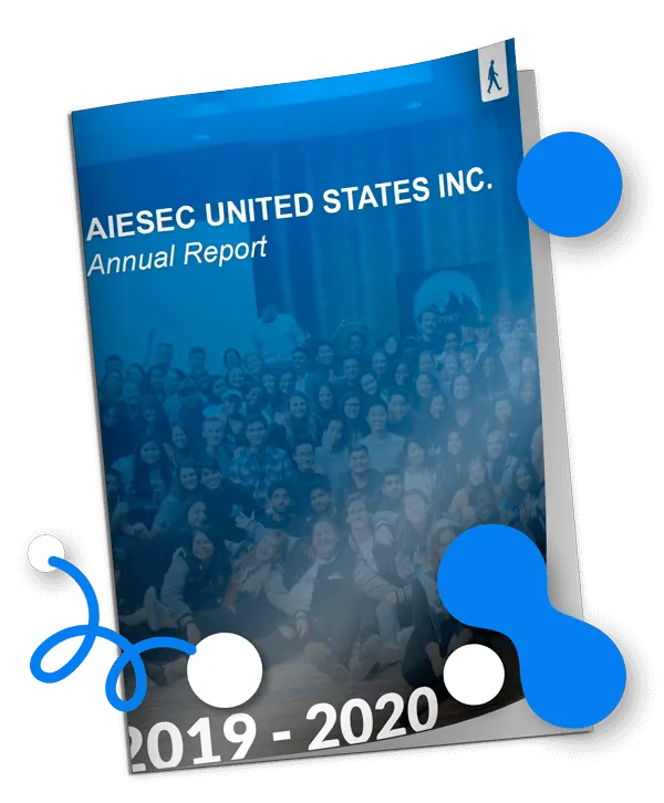 AIESEC United States Annual Report Mockup