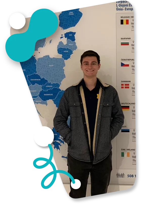 Global Talent participant standing for a photo